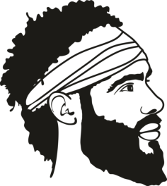 Beard Man 2 Outline Sketch Drawing Svg, Free Vectors File